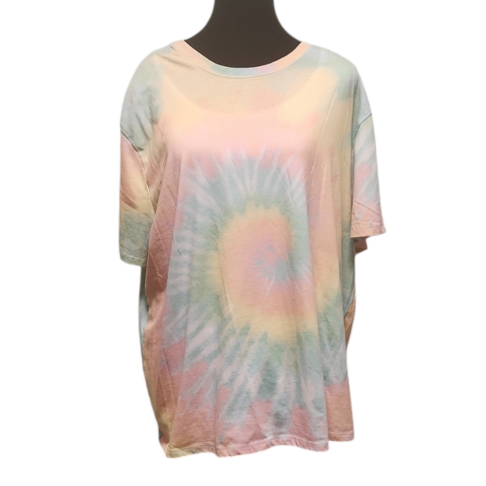 🔖3 For $10 🛍 Tie Dye tee T-shirt Pastel 2XL